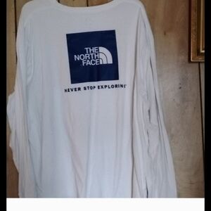 The North Face White Long Sleeve Shirt